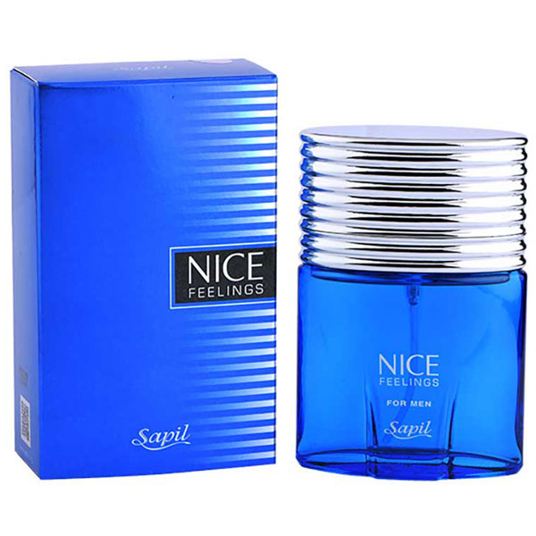 عطر ادکلن نایس فیلینگز آبی اورجینال ساپیل | Nice feelings perfum sapil